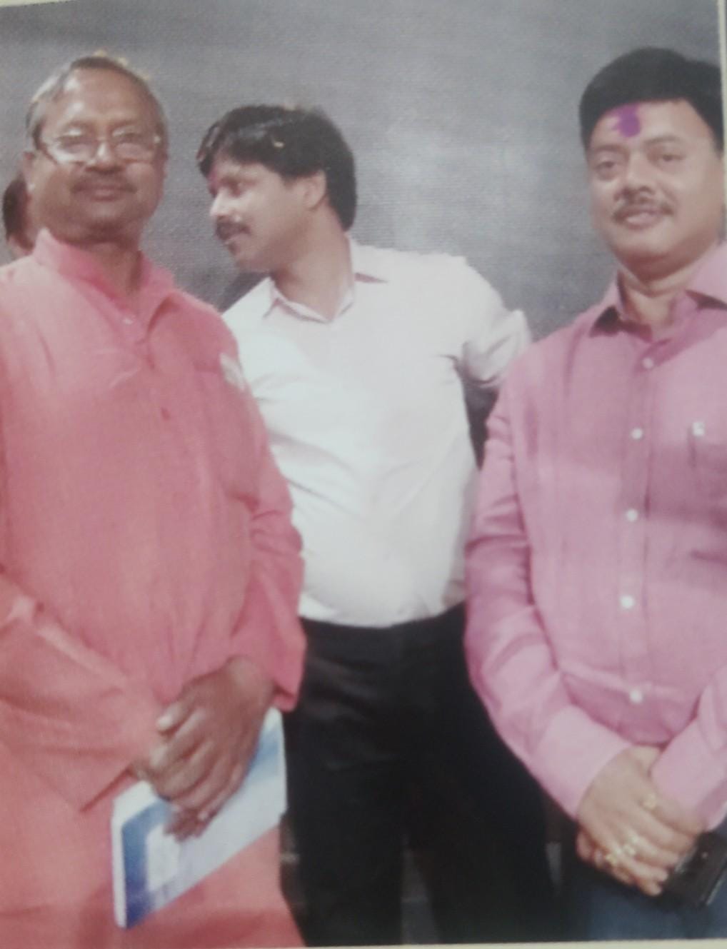 अपर मुख्य सचिव श्री जितेन्द्र कुमार एवं प्रमुख सचिव डा हरिओम जी के साथ उमाशंकर गुप्ता